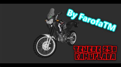 GTA SA Yamaha Tenere 250 Camuflada PC FRACO YouTube