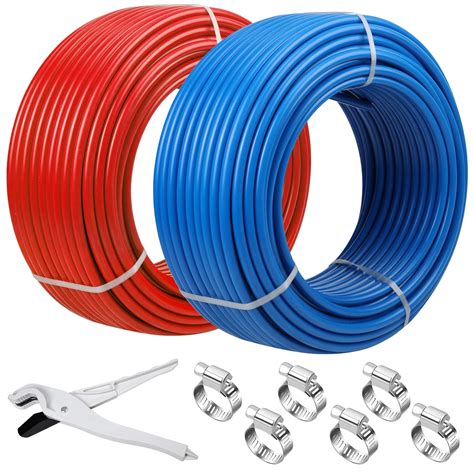 PEX Pipe 1 2 Inch 300ft 2 Rolls PEX Tubing EVOH PEX B Pipe Non Oxygen