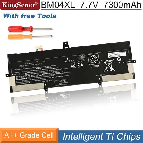 Kingsener Bm Xl Laptop Battery For Hp Elitebook X G G Series