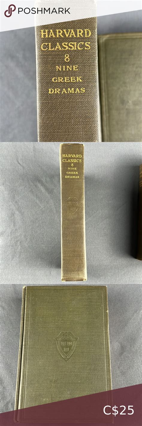 Harvard Classics Volume Collier Son New York Vintage Book