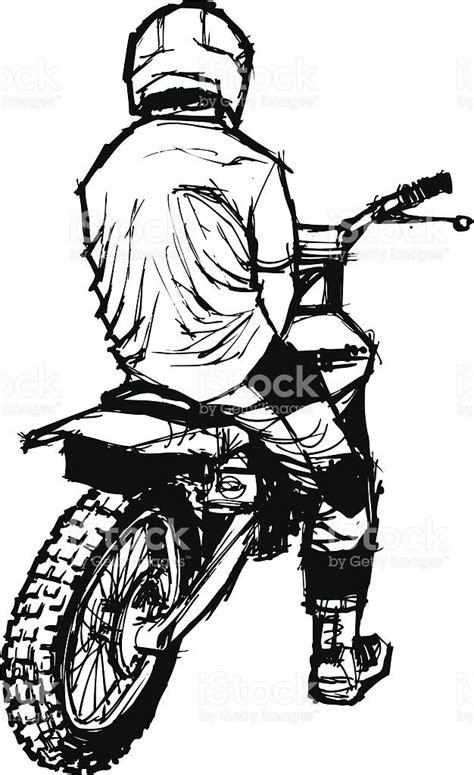Dirt Bike Clipart Black And White | Free download on ClipArtMag