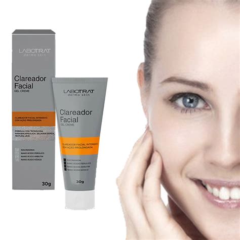 Gel Creme Clareador Facial Para Clarear Manchas Pele No Rosto Melasma