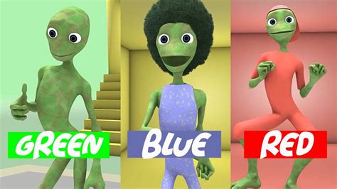 Learn Colors With Funny Alien Dance Dame Tu Cosita El Taiger Me