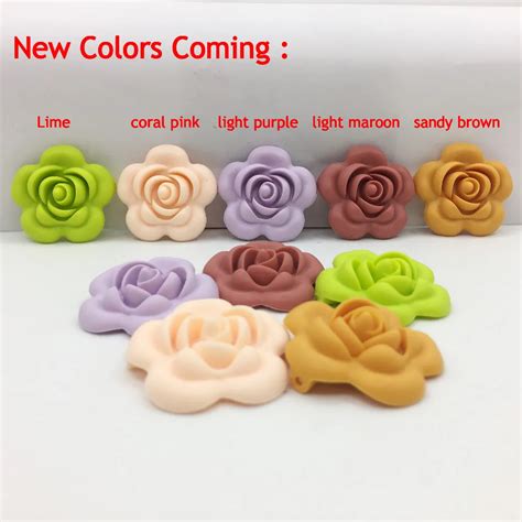 Aliexpress Buy 10Pcs Lot New Colors COming BPA Free Silicone