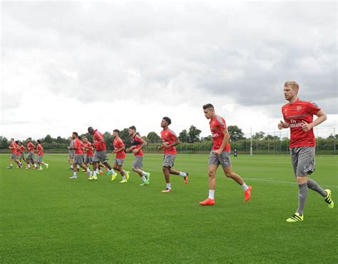 Arsenal Stars Return For Pre Season Training Sport Galleries Pics