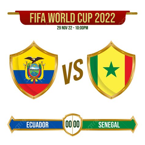 Ecuador Vs Senegal World Cup Ecuador Vs Senegal Flag Flag Png