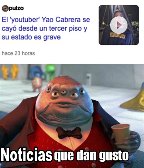 Yao Cabrera Meme Subido Por Junior 3DS Y Mas Memedroid