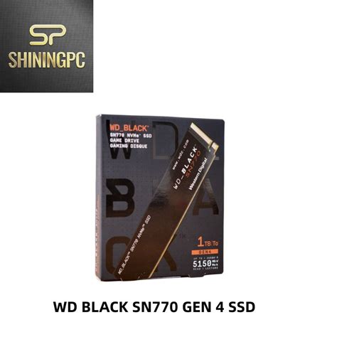 Wd Black Sn Gb Tb Nvme Internal Gaming Ssd Solid State Drive