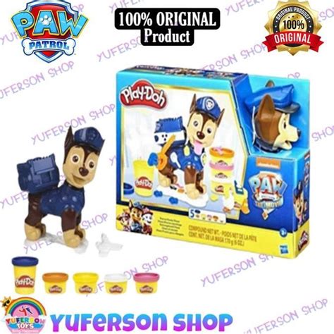 Jual Play Doh Paw Patrol Rescue Ready Chase Playset Shopee Indonesia