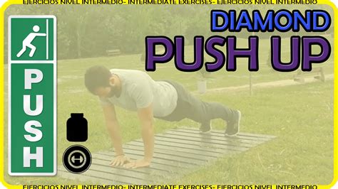 Diamond Push Up Flexiones Diamante Ejercicios Calistenia Push