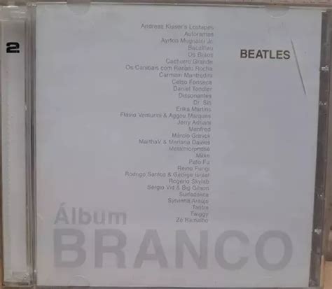 Cd The Beatles Album Branco Duplo Rarissimo Frete grátis