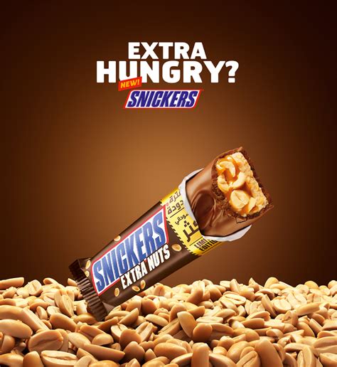 Snickers Extra Hungry On Behance In 2024 Snickers Snickers