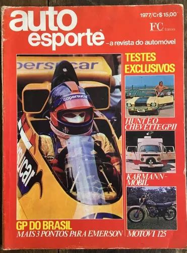 Revista Auto Esporte 148 Fevereiro 1977 Fita Adesiva Na Capa