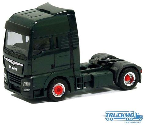 Herpa Man Tgx Xxl Euro C Zugmaschine Dunkelgr N Truckmo