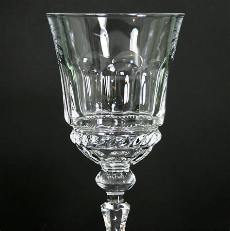 Cristal D Arques Durand Fontainebleau Water Goblet