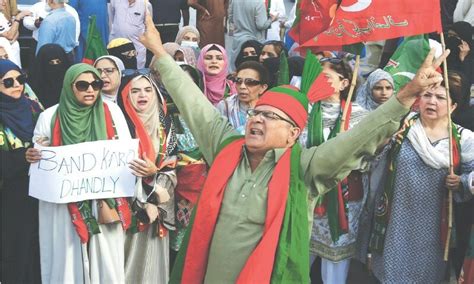 PTI Stages Rallies Across Sindh To Demand Release Of Imran Khan Other