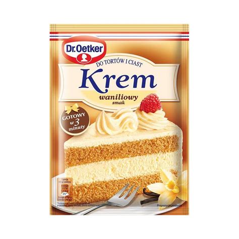 Krem Do Tortów Dr Oetker Waniliowy 120 G