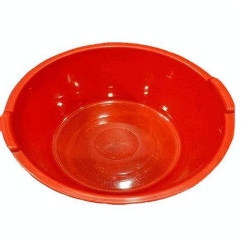 Red Pvc Round Bath Tub Capacity Liter Size X Inch Dxh At