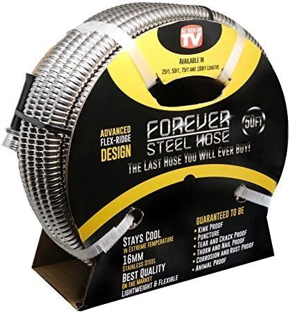 Amazon Forever Steel Hose Ft Heavy Duty Stainless Steel