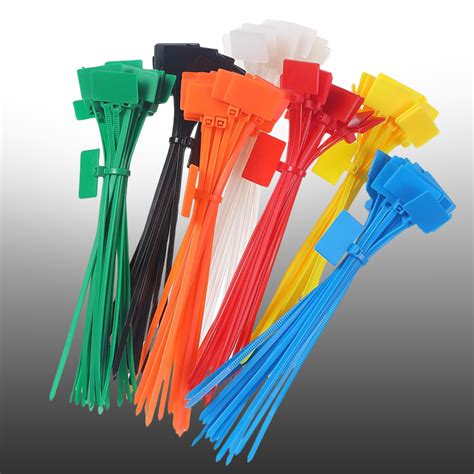 Marker Cable Ties For Organized Cable Management
