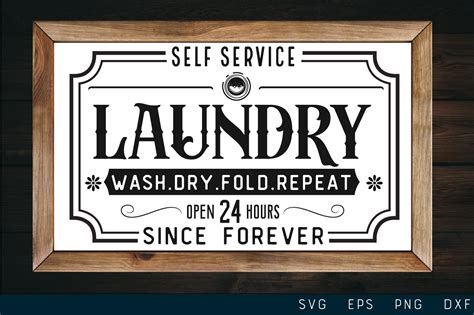 Laundry Svg Laundry Room Sign Farmhouse Gr Fico Por Md Shahjahan