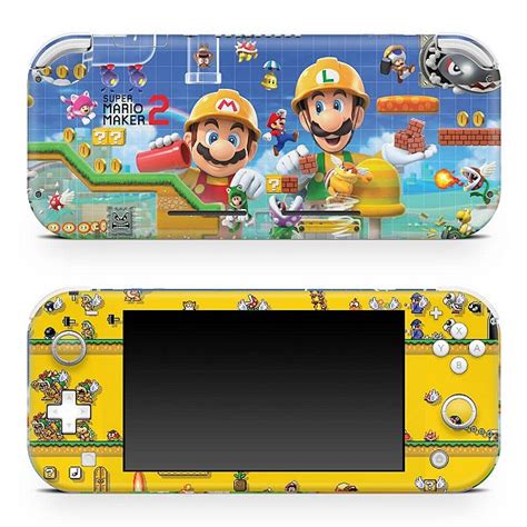 Nintendo Switch Lite Skin Super Mario Maker Pop Arte Skins