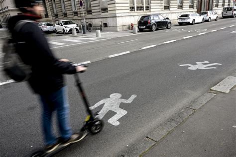 Métropole de Lyon Accidents de trottinettes électriques 5 chiffres et