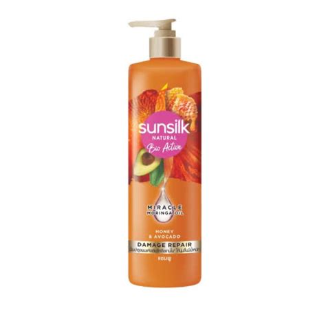 Sunsilk Natural Bio Active Shampoo 380 Ml Conditioner 330 Ml ซันซิล เนเชอรัล ไบโอ แอคทีฟ