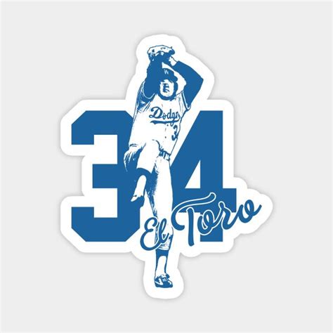 Fernando Valenzuela 3 By Buck Tee By Dingbat In 2024 Valenzuela