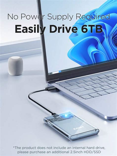 Bo Tier De Disque Dur Externe Eaget Pouces Usb Vers Sata Iii