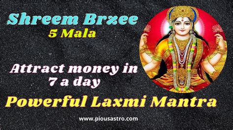 Shreem Brzee Prosperity Mantra Shreem Brzee Mantra शरम बरज