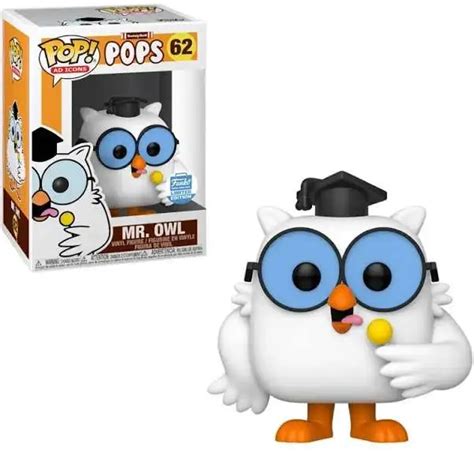 Funko Tootsie Roll POPS POP Ad Icons Mr. Owl Exclusive Vinyl Figure 62 - ToyWiz