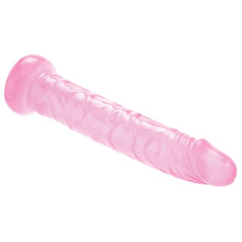 Pink Jelly Slim Dildo Dildos Adam Eve