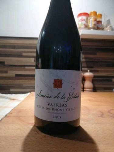 2015 Domaine de la Belaise Côtes du Rhône Villages Valréas Vivino US