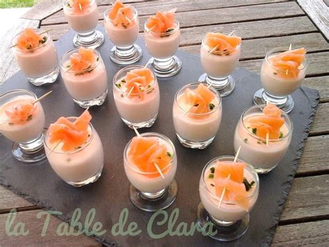 Panna Cotta Au Saumon Fum Verrine Saumon Saumon Fum Recette Ap Ritif