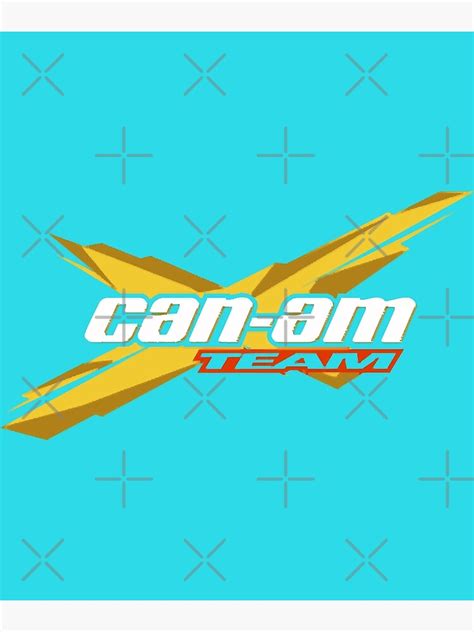 "Can Am Logo Brp Atv" Poster for Sale by KunAssencio | Redbubble