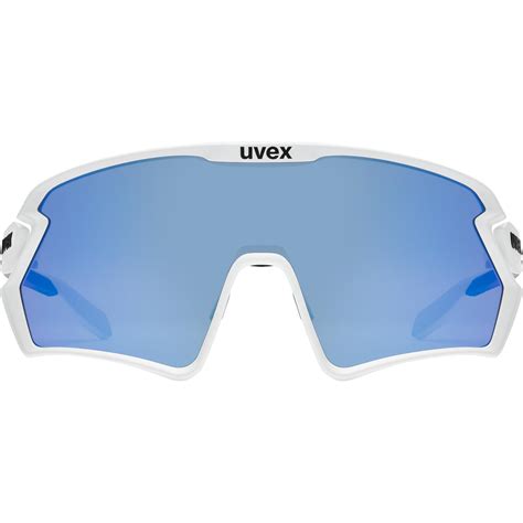 Uvex Sportstyle White Mat Mirror Blue Eyewear Uvex Sports