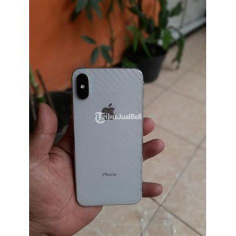 HP IPhone X 64 GB Bekas Kondisi Mulus No Minus Fullset Siap Pakai Di