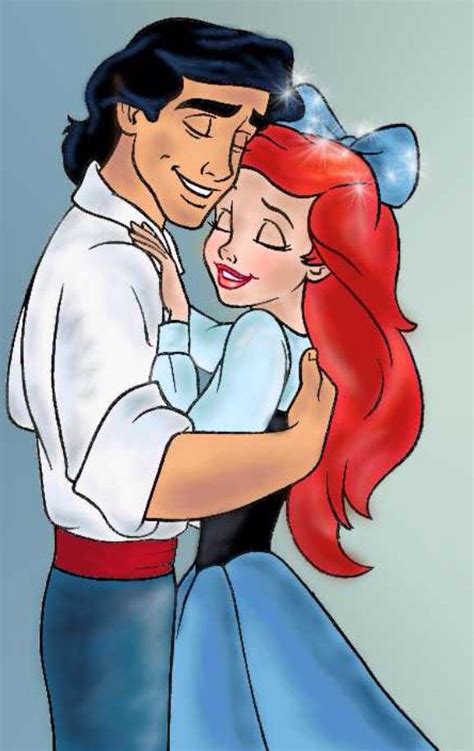 Ariel And Eric Disney Princess Art Mermaid Disney The Little Mermaid