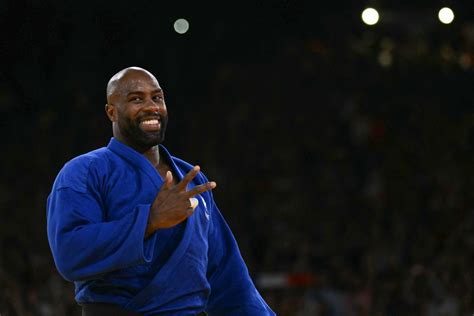 Jo Judo Kg Teddy Riner Champion Olympique Pour La Troisi Me Fois