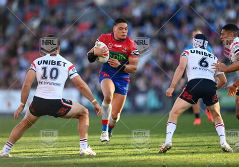 NRL 2023 RD16 Newcastle Knights v Sydney Roosters - Leo Thompson - NRL ...