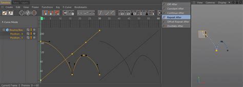 Using the Graph Editor in Cinema 4D