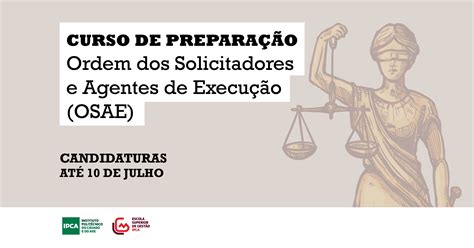 Candidaturas Até 10 De Julho 7ª Edição Do Curso De Preparação Para O Exame De Acesso à Osae Esg