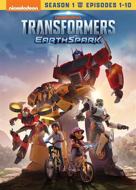 Transformers EarthSpark Season 1 DVD Cover Art Release Date