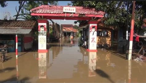 Sungai Pemali Meluap Belasan Desa Kecamatan Di Brebes Terendam Banjir