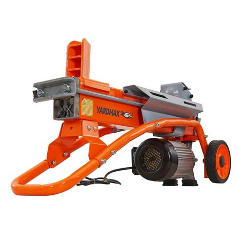 Yardmax Ton Horizontal Electric Log Splitter Ys The