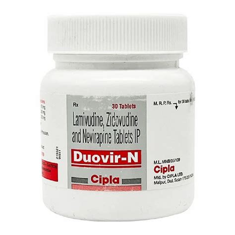 Lamivudine Zidovudine And Nevirapine Tablets Ip At Rs Bottle