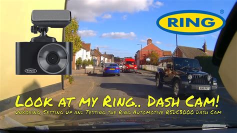 Look At My Ring Dash Cam Unboxing Setting Up And Testing The Ring