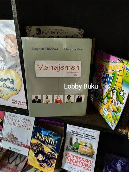 Jual Buku Ajar Manajemen Edisi 10 Jilid 1 Di Lapak Lobby Buku Bukalapak