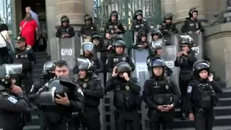 Refuerzan Seguridad En Congreso De La Cdmx Previo A Protesta De La